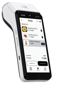 PAX A8900 i.EKA kasos aparatas su PAYKIT